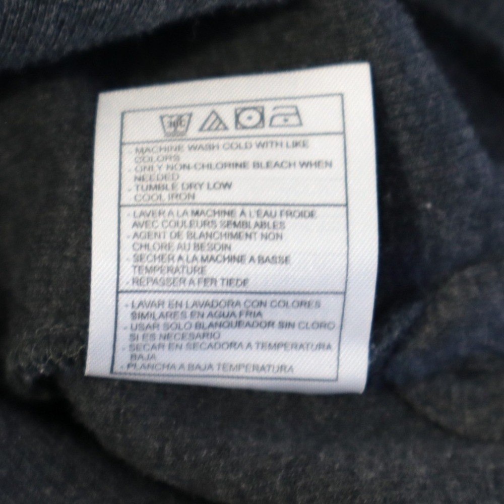 Oak Hill Mens 2XL Quarter Zip‎ Pullover Sweater Charcoal Gray Mock Neck - Picture 10 of 10